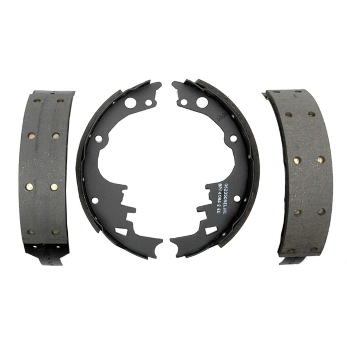 ACDelco Gold 17242R Riveted Drum Brake Shoe Set
