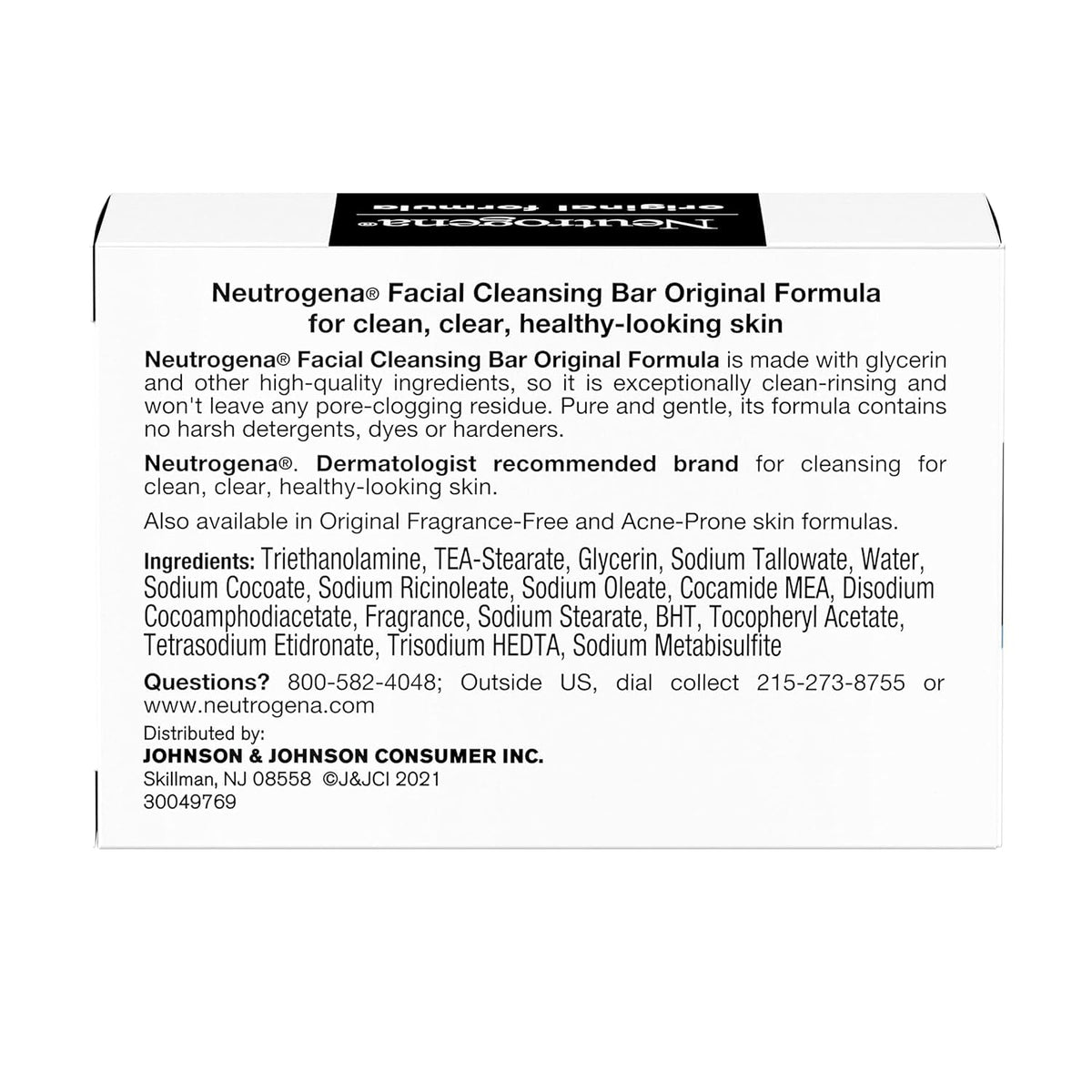Neutrogena Bar Soap Original 3.5 Ounce Boxed (6 Pack)
