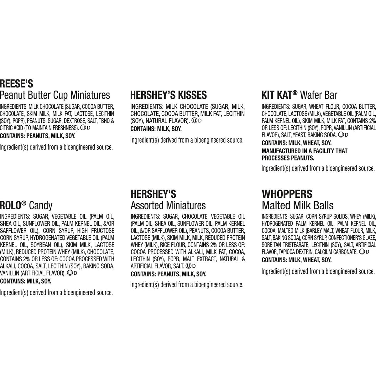 Hershey Assorted Flavored, Easter Candy Bulk Bag, 64.5 oz (270 Pieces)