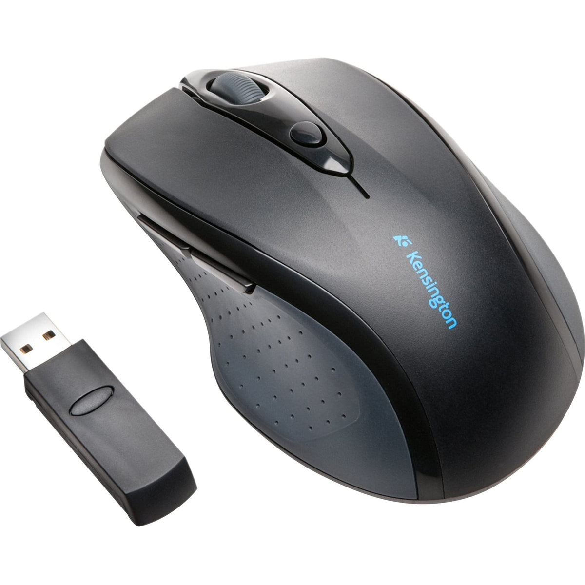 Kensington Pro Fit Full-Size Wireless Mouse (K72370US),Black/Silver