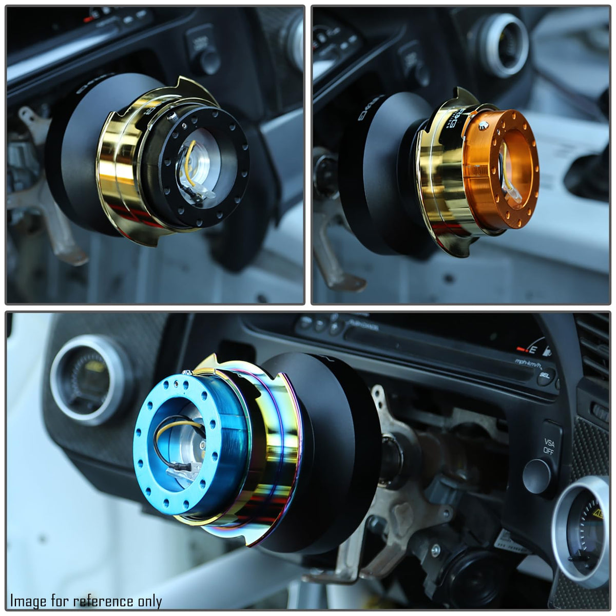 NRG Innovations SRK-200PP Quick Release (Purple Body/Purple Ring)