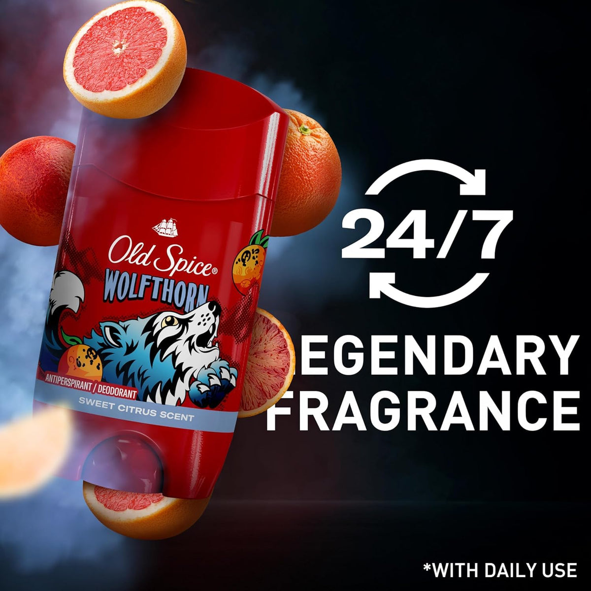 Old Spice Coll Wolfthorn Size 2.6z Old Spice Invisible Solid Wolfthorn 2.6z