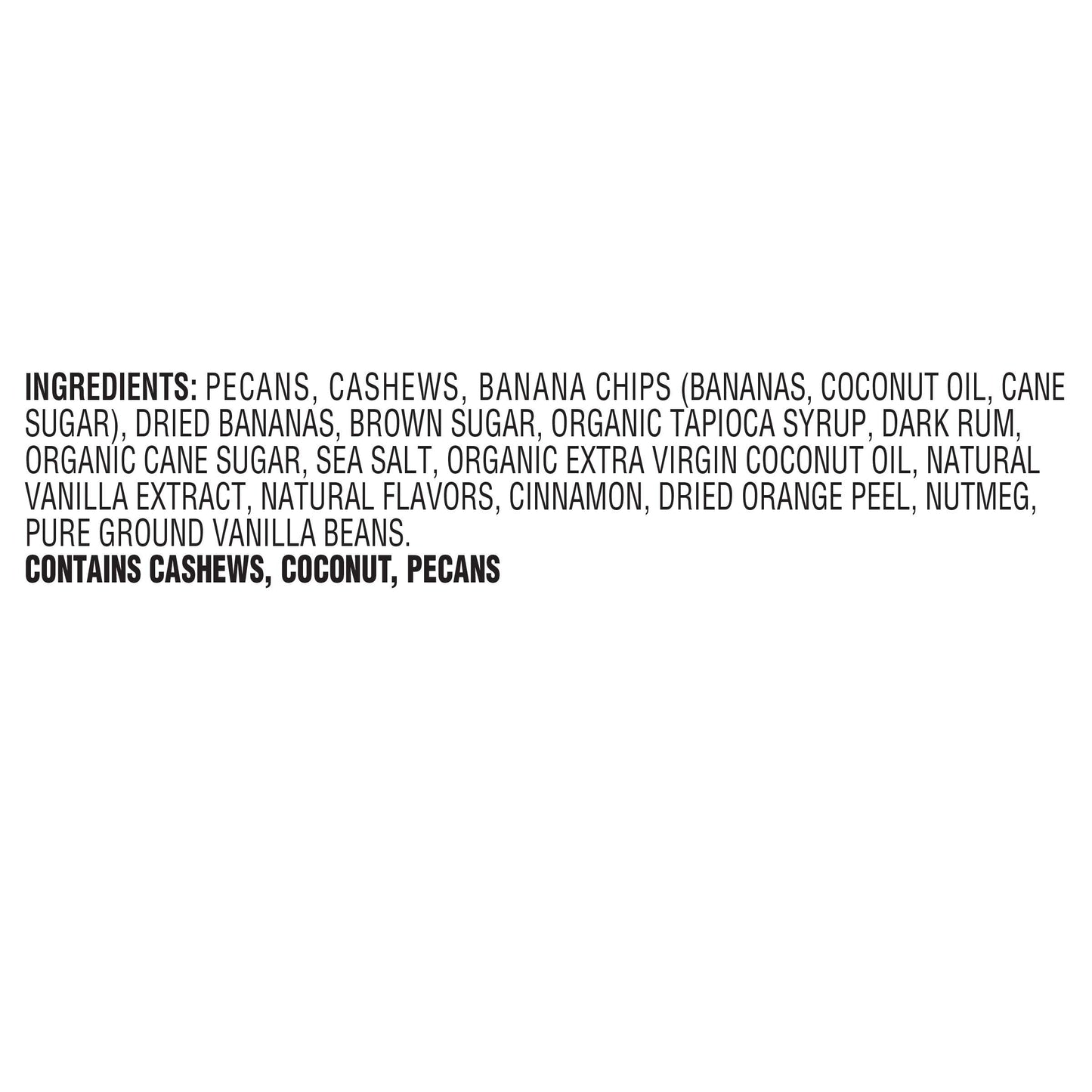 Sahale Snacks Glazed Mix, Banana Rum Pecans 1.5 Ounce (Pack of 9) 13.5 Ounce
