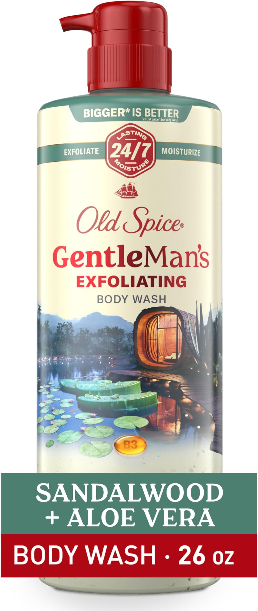 Ocean Spray B/wash Sndlwd Aloe 26 oz product image 1