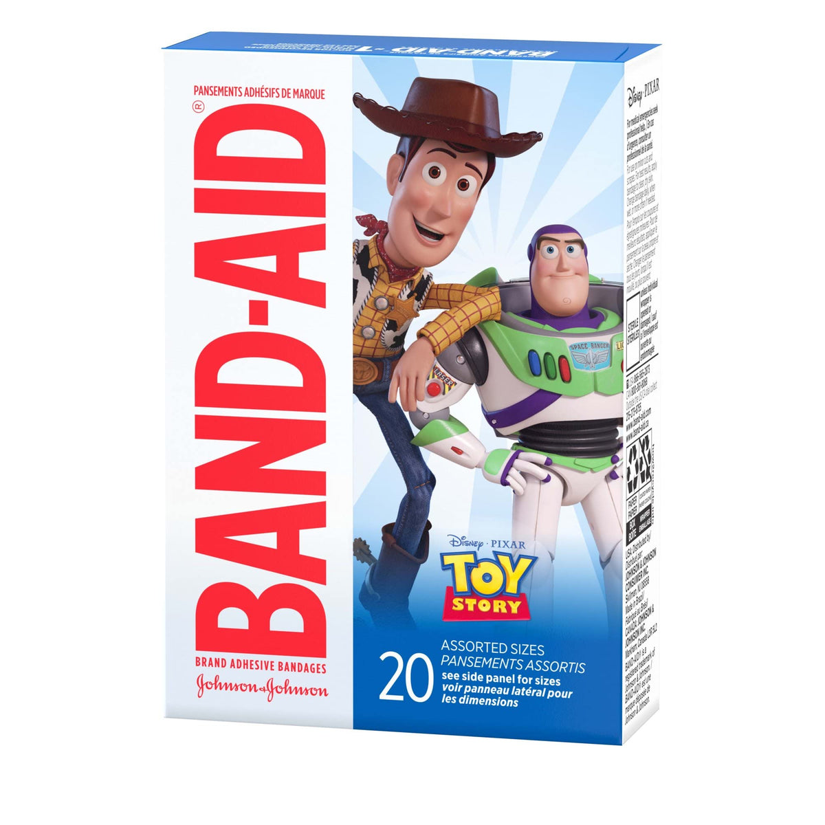 Band-Aid Disney/Pixar Toy Story 4 Assorted Sizes Adhesive Bandages (Pack of 2)