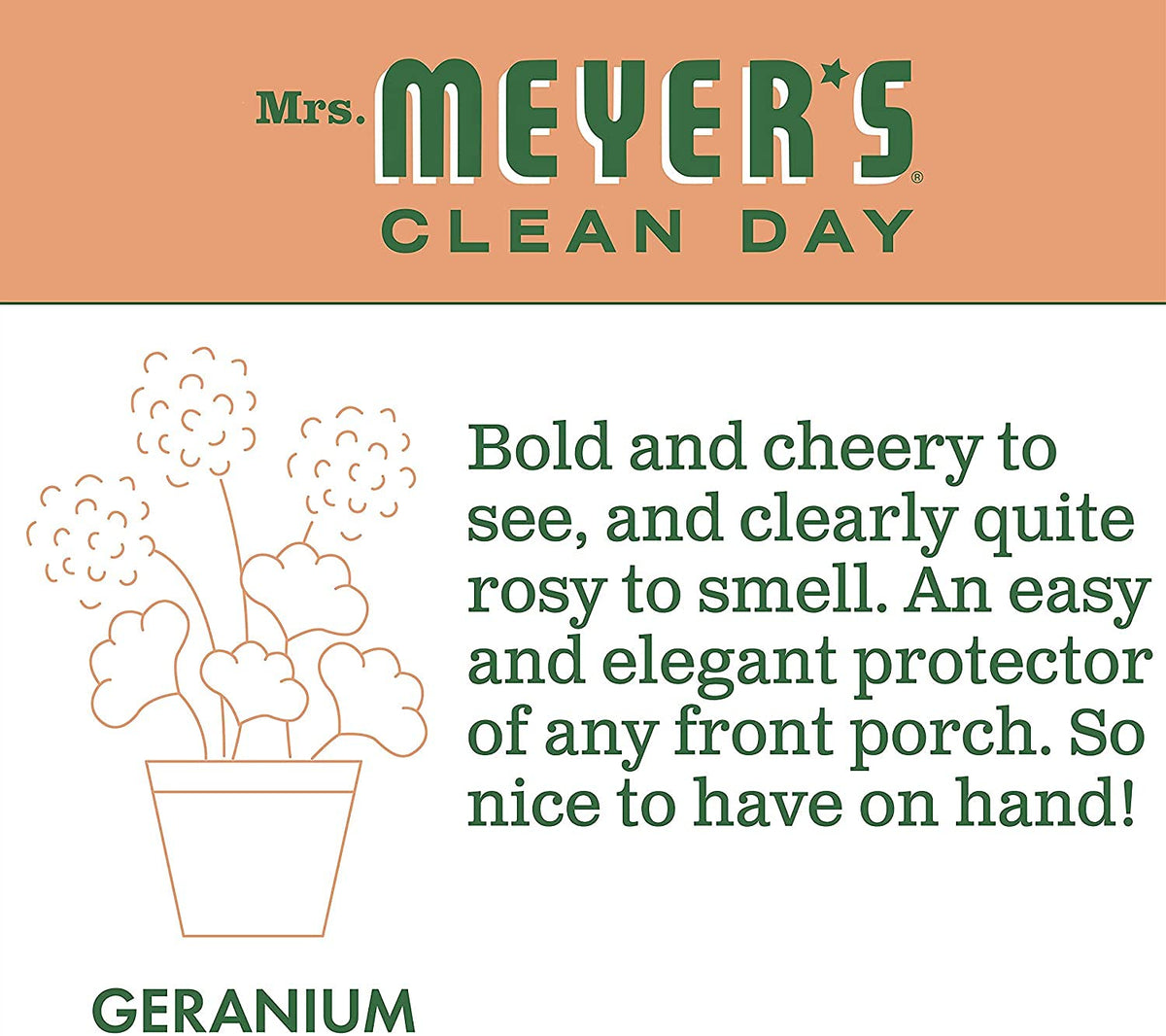 Liquid Dish Soap in Geranium - 16 oz