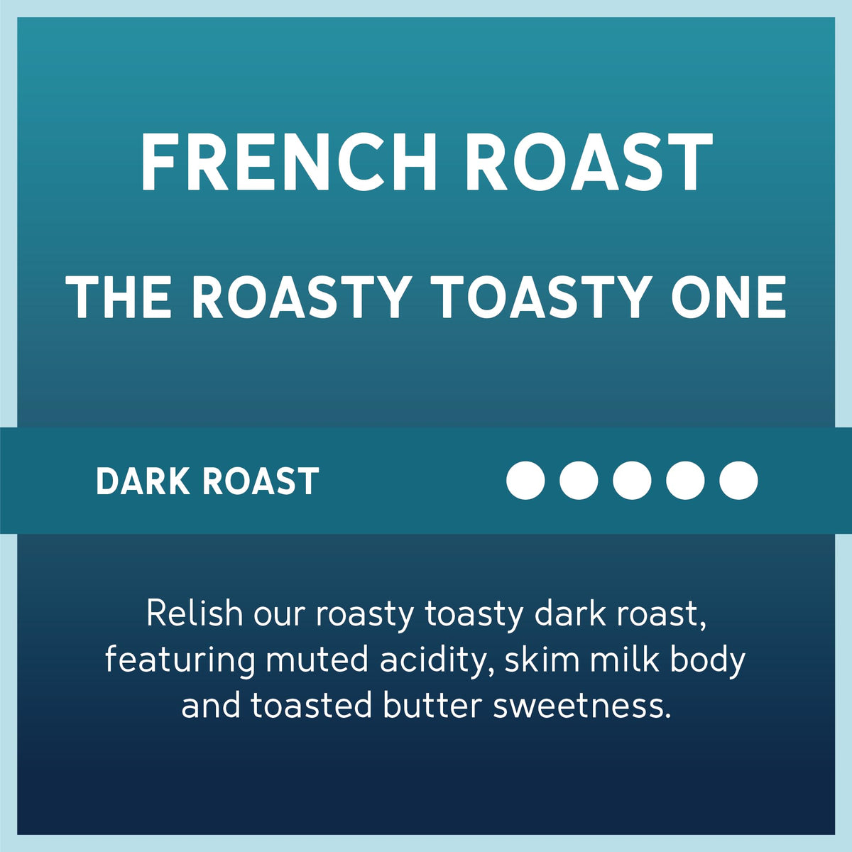 Caribou Coffee, Dark Roast Ground Coffee - French Roast 72 Ounces (6 Bags of 12 Ounces)