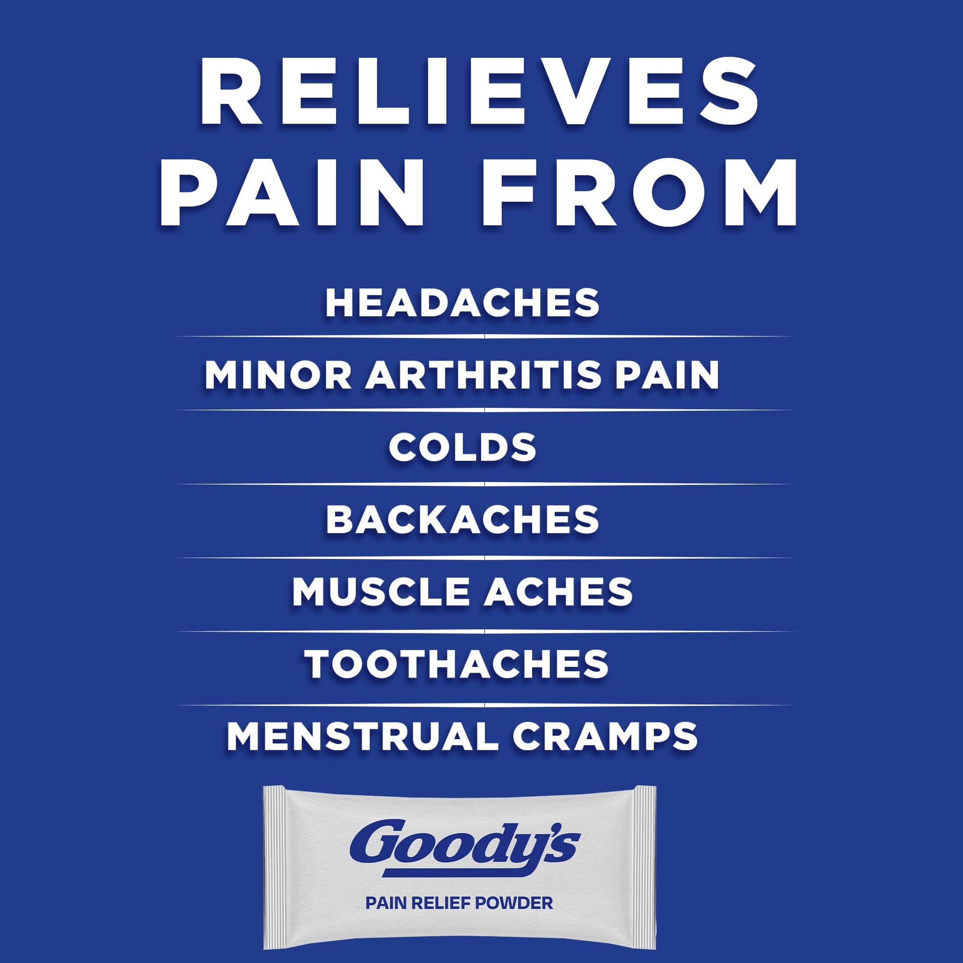 Goody’s Extra Strength Headache Powder, Headache Relief with Acetaminophen and Aspirin, Dissolve Packs, 24 Count