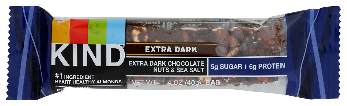 KIND Extra Dark Chocolate Bar, 1.4 OZ