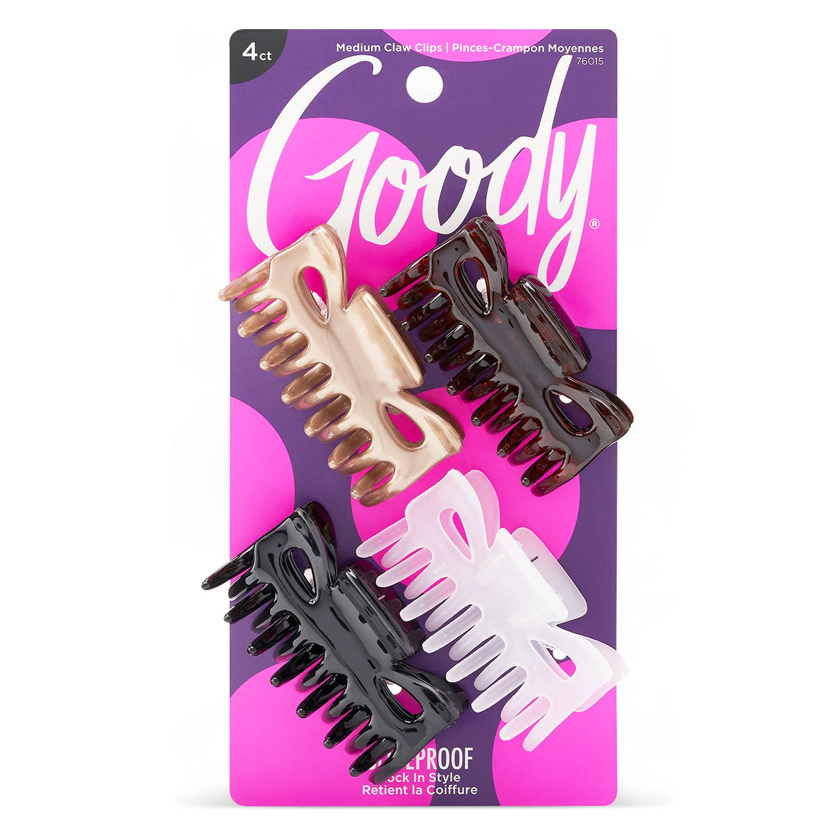 Goody Medium Claw Clips 4 ct product image 1