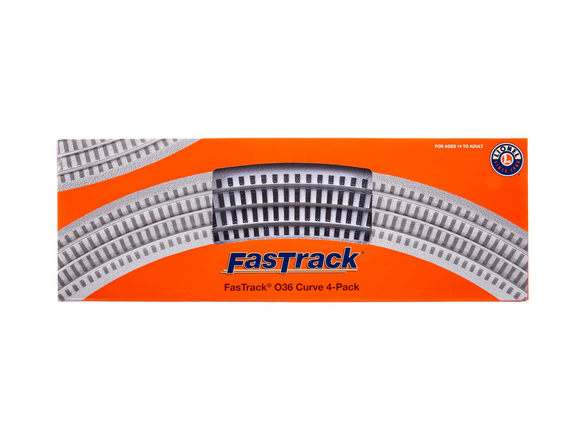 Lionel O36 FasTrack Curved Track (4 Piece), 168 months to 999 months