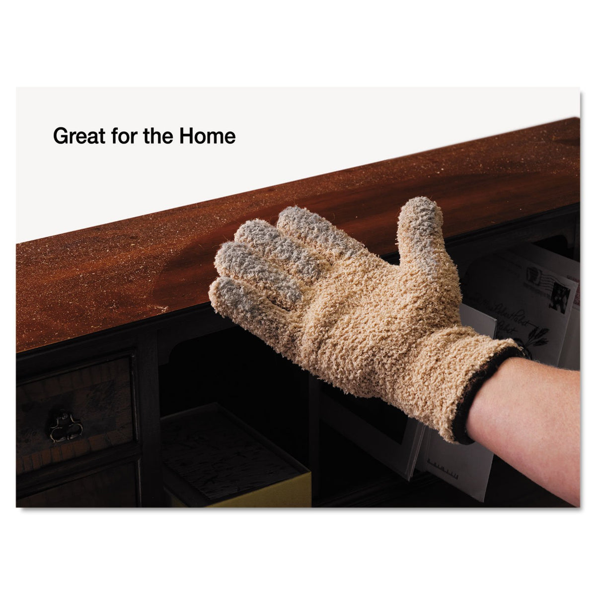 MAS18040 - CleanGreen Microfiber Cleaning and Dusting Gloves