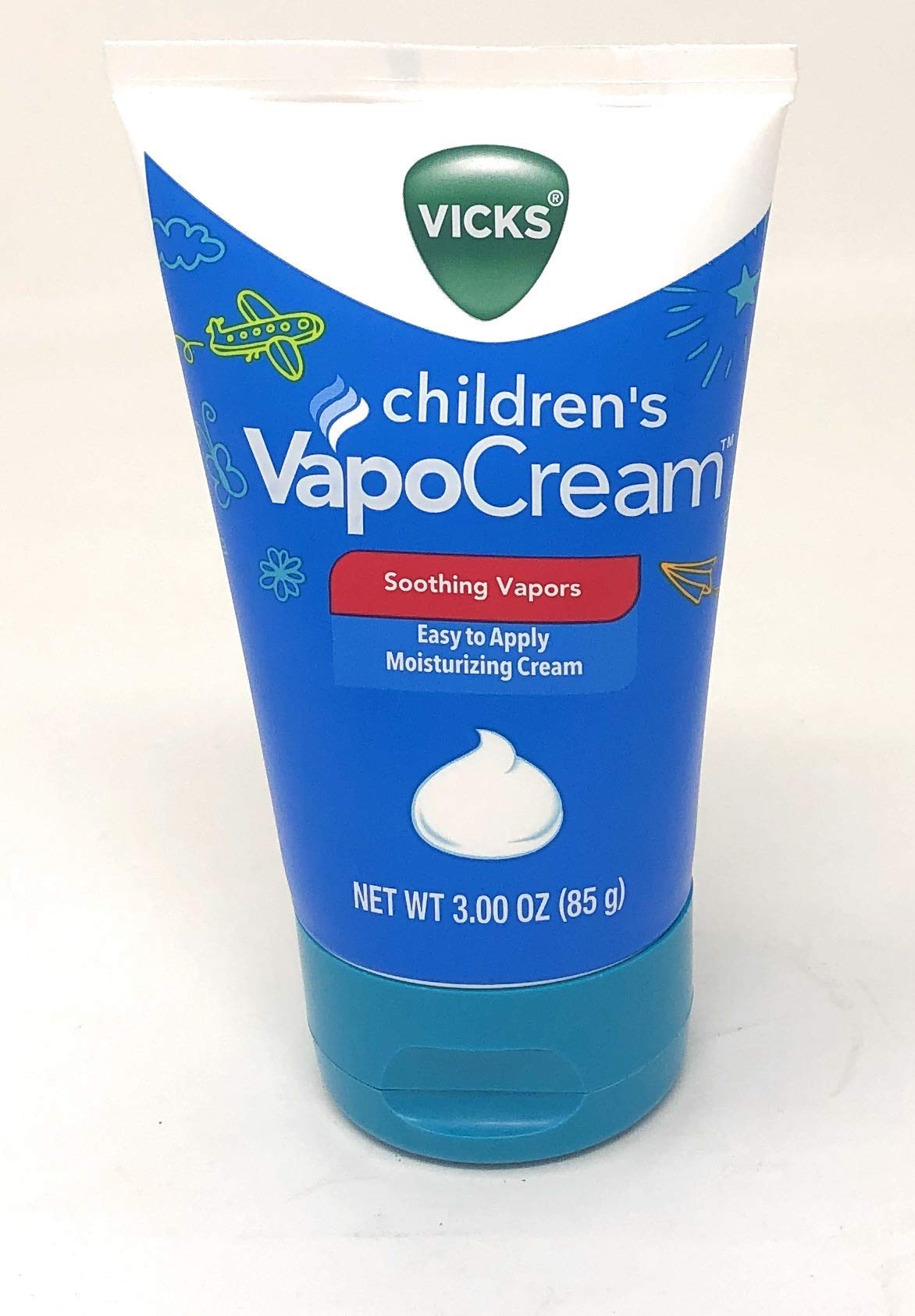 Vicks Childrens VapoCream, Soothing Vapors Moisturizing Cream 3oz