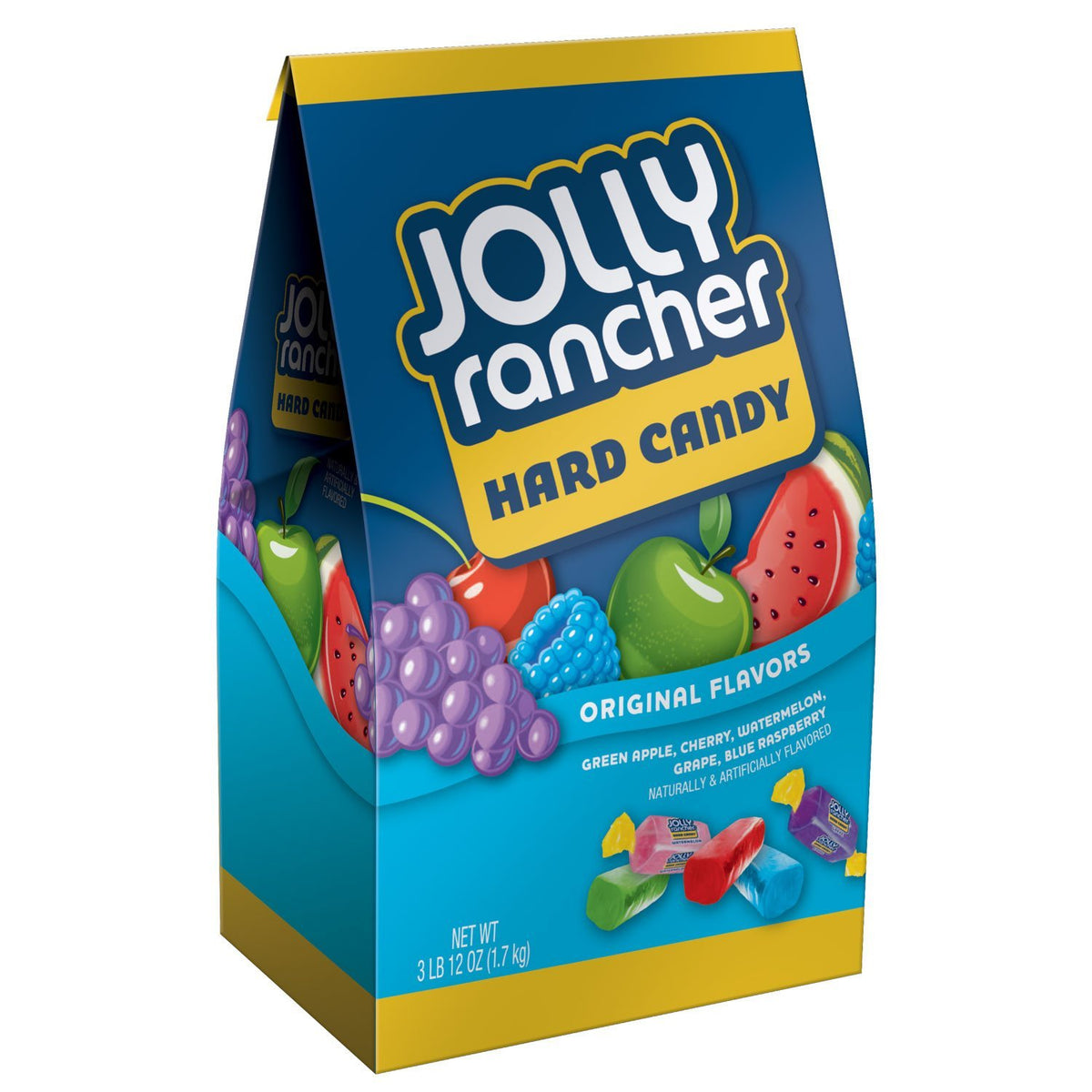 JOLLY RANCHER Hard Candy, Assorted, 60 Ounce (Pack of 2)