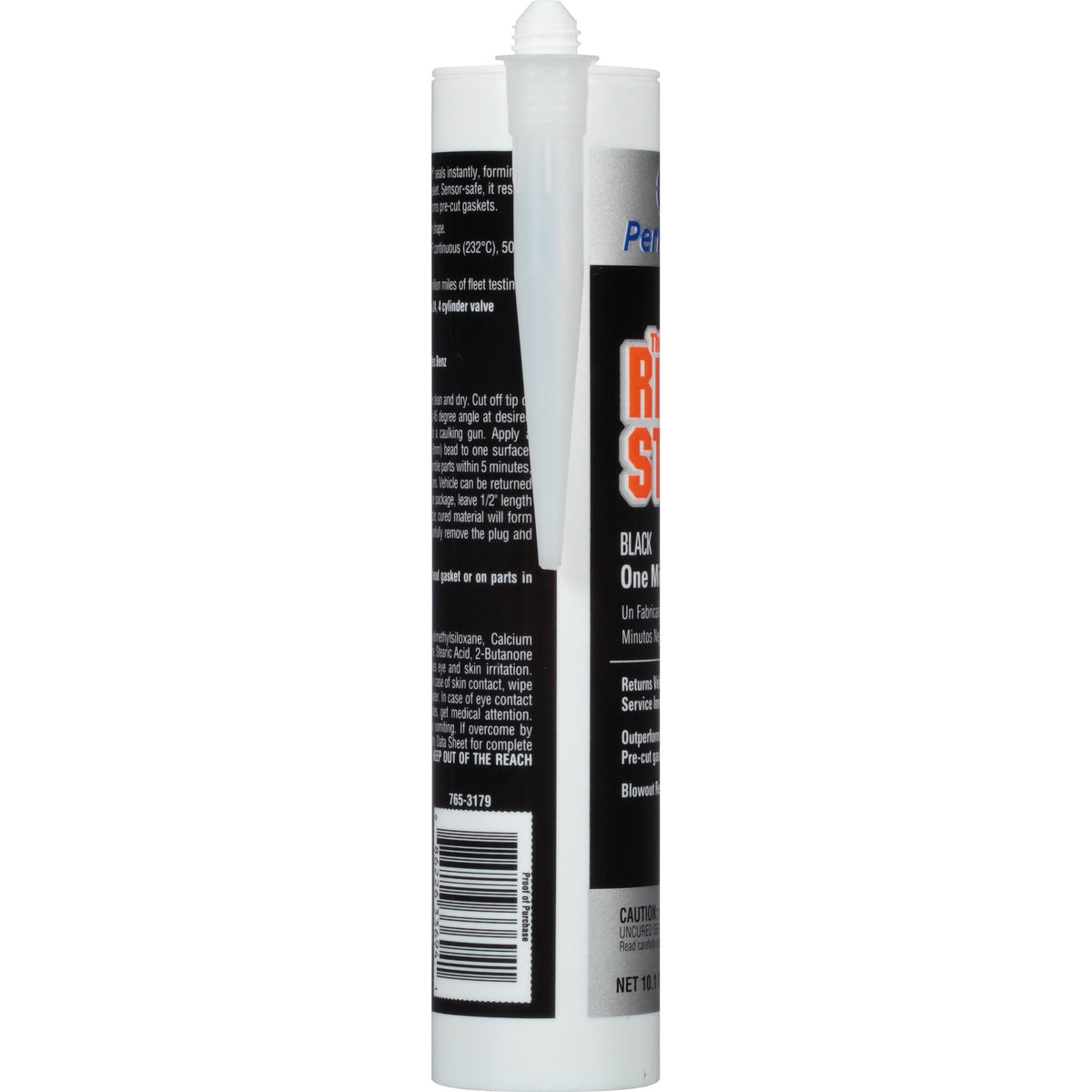 Permatex 33694 The Right Stuff 1 Minute Black Gasket Maker, 10 oz