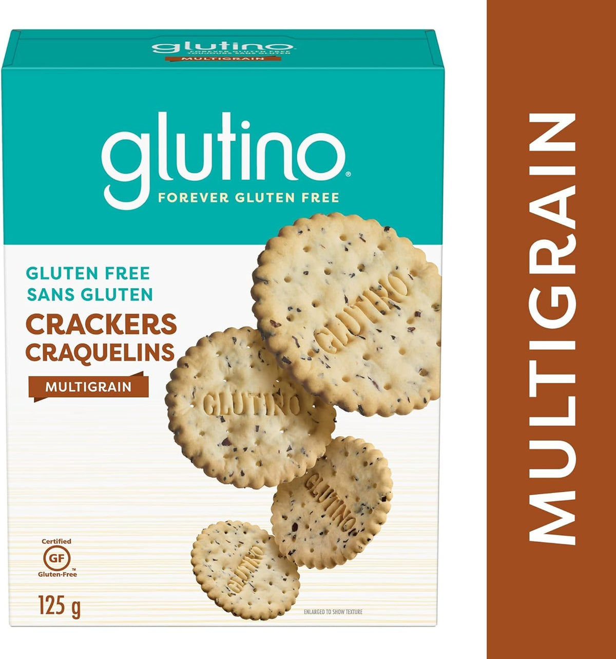 GLUTINO Multigrain Crackers, 4.4 OZ
