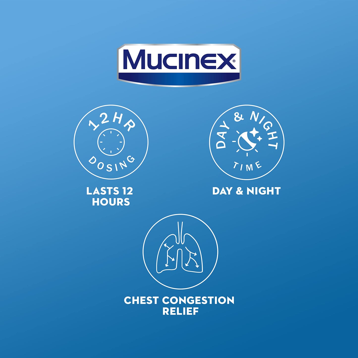 Mucinex Maximum Strength 12 Hour Chest Congestion Expectorant Relief Tablets, 1200 mg, 28 Count (Pack of 2)