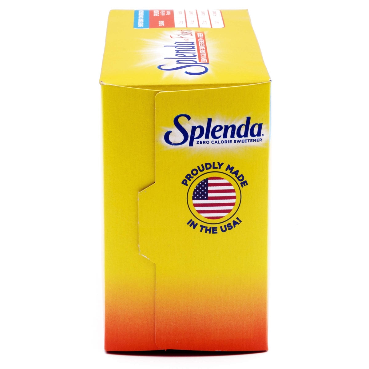 SPLENDA Zero Calorie Sweetener Plus Fiber, 80 Count Packets