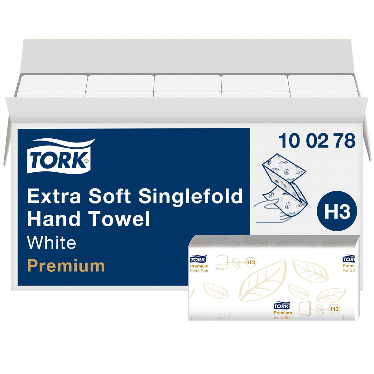 TORK SINGLE FOLD HAND TOWEL 200SHEET PK15