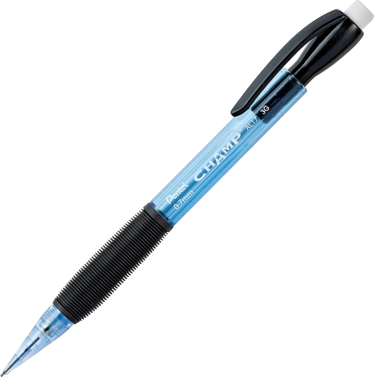 PENAL17CSWUS - Pentel Champ Mechanical Pencil, 0.7 mm, Blue Barrel, 24/Pack (12/Box, 2 Box)