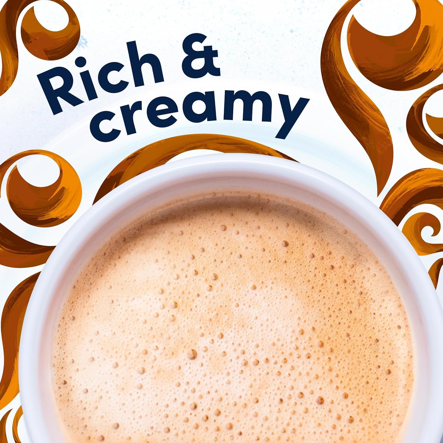Gevalia Frothy 2-Step Caramel Macchiato Espresso K-Cup Coffee Pods & Froth Packets Kit, 6 ct Box