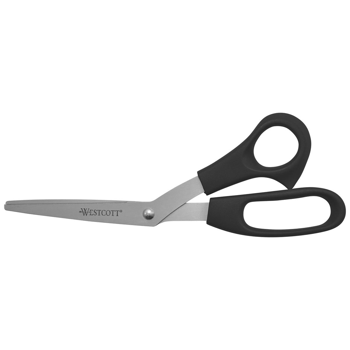 Westcott All Purpose Value Scissors, 8" Bent, Pack of 3, Black (13402)
