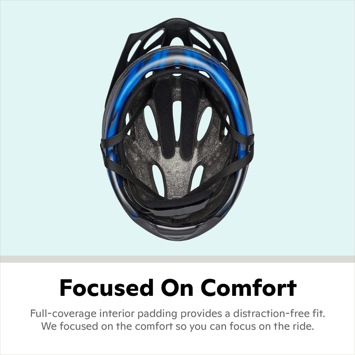 Schwinn Intercept Adult Micro Bicycle Helmet (Blue,Adult)