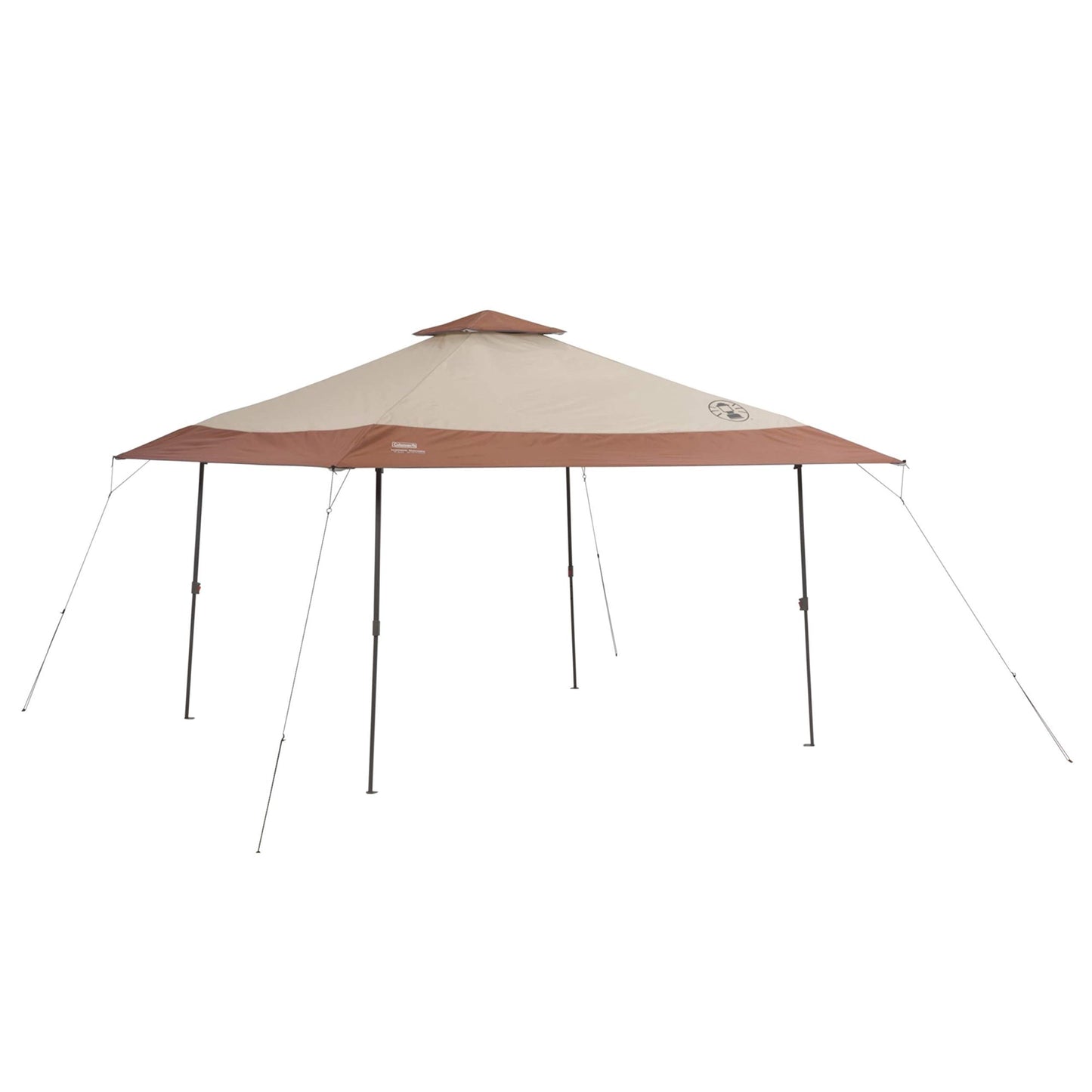 Coleman 13x13ft Instant Canopy Sun Shelter Portable Shade Tent Sets Up in 3 Minutes Vented Roof for Airflow Great for Campsite Backyard Tailgates Beach Festivals & More