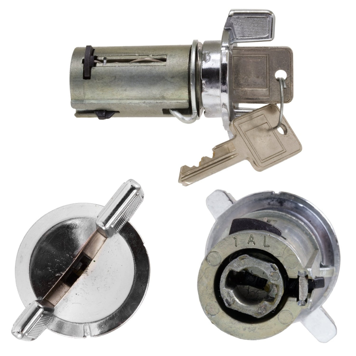 ACDelco Professional C1448 Ignition Lock Cylinder with Key Silver