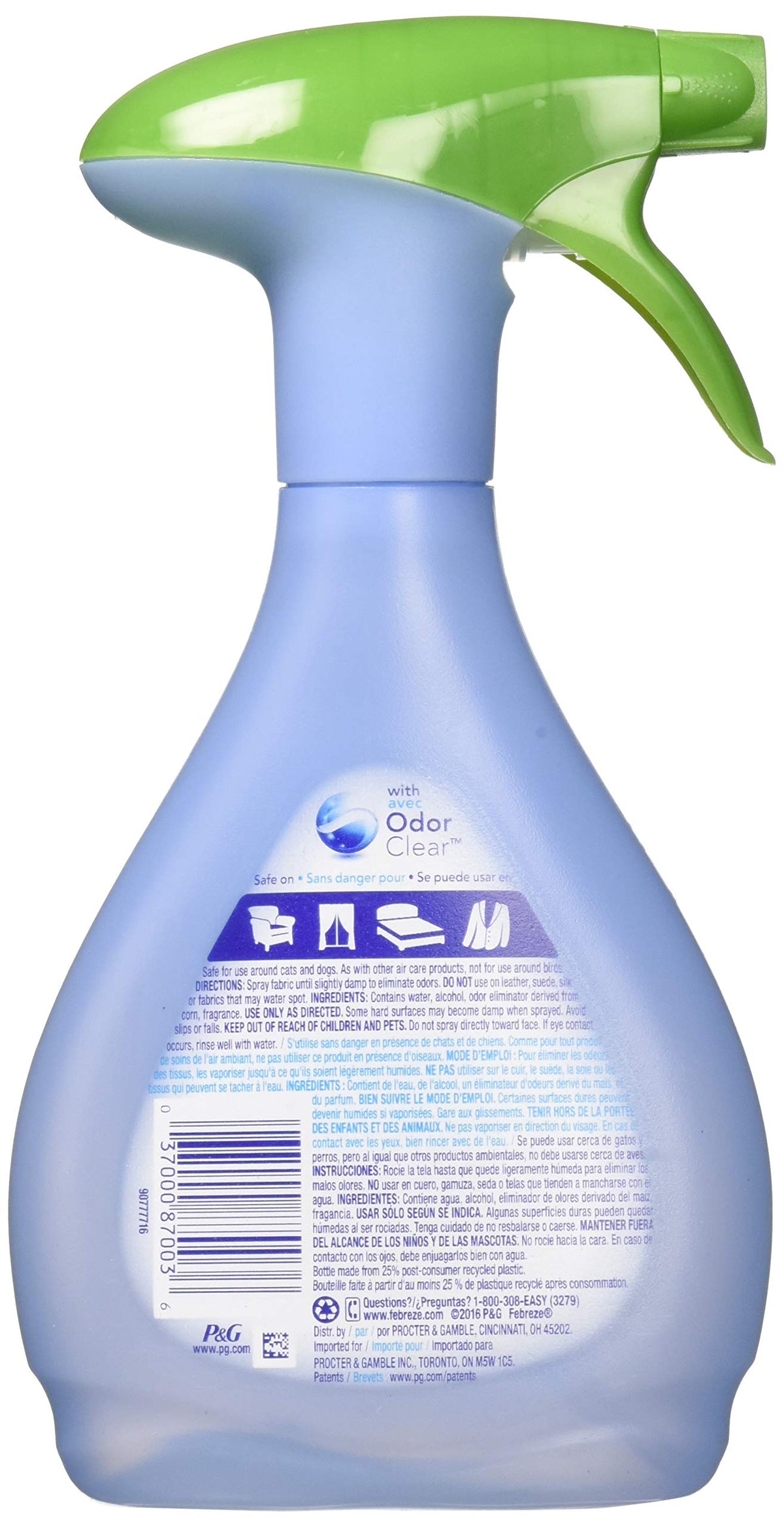 Febreze Fabric Refresher with Gain Original Scent 16.9oz