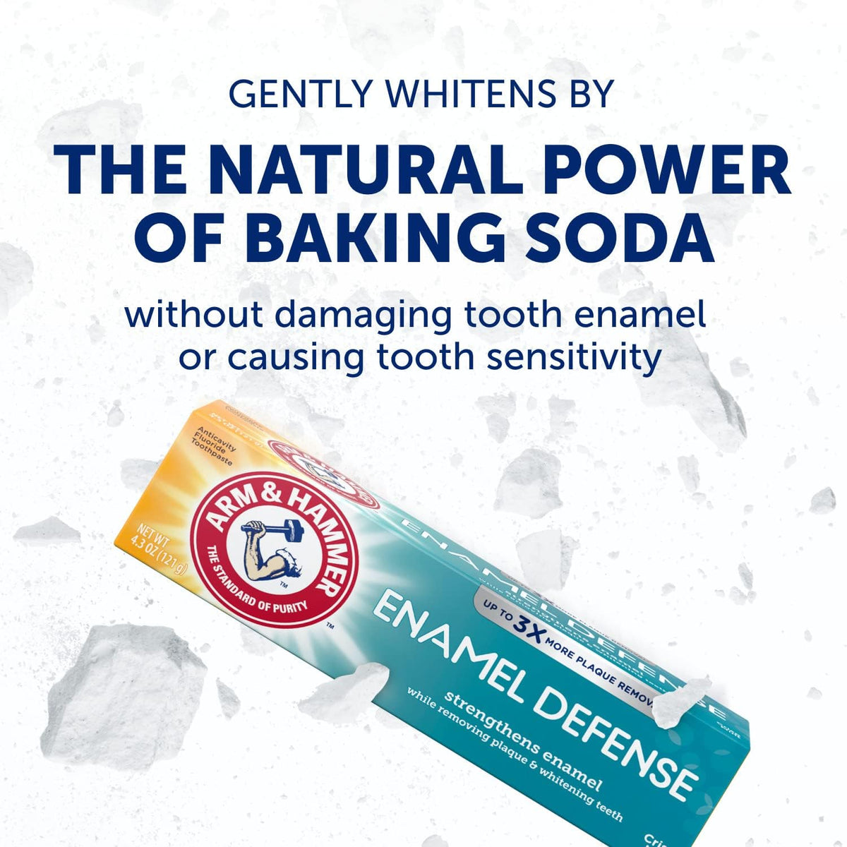 Arm & Hammer Toothpaste Enamel Defense 4.3 Oz. 3 Pack