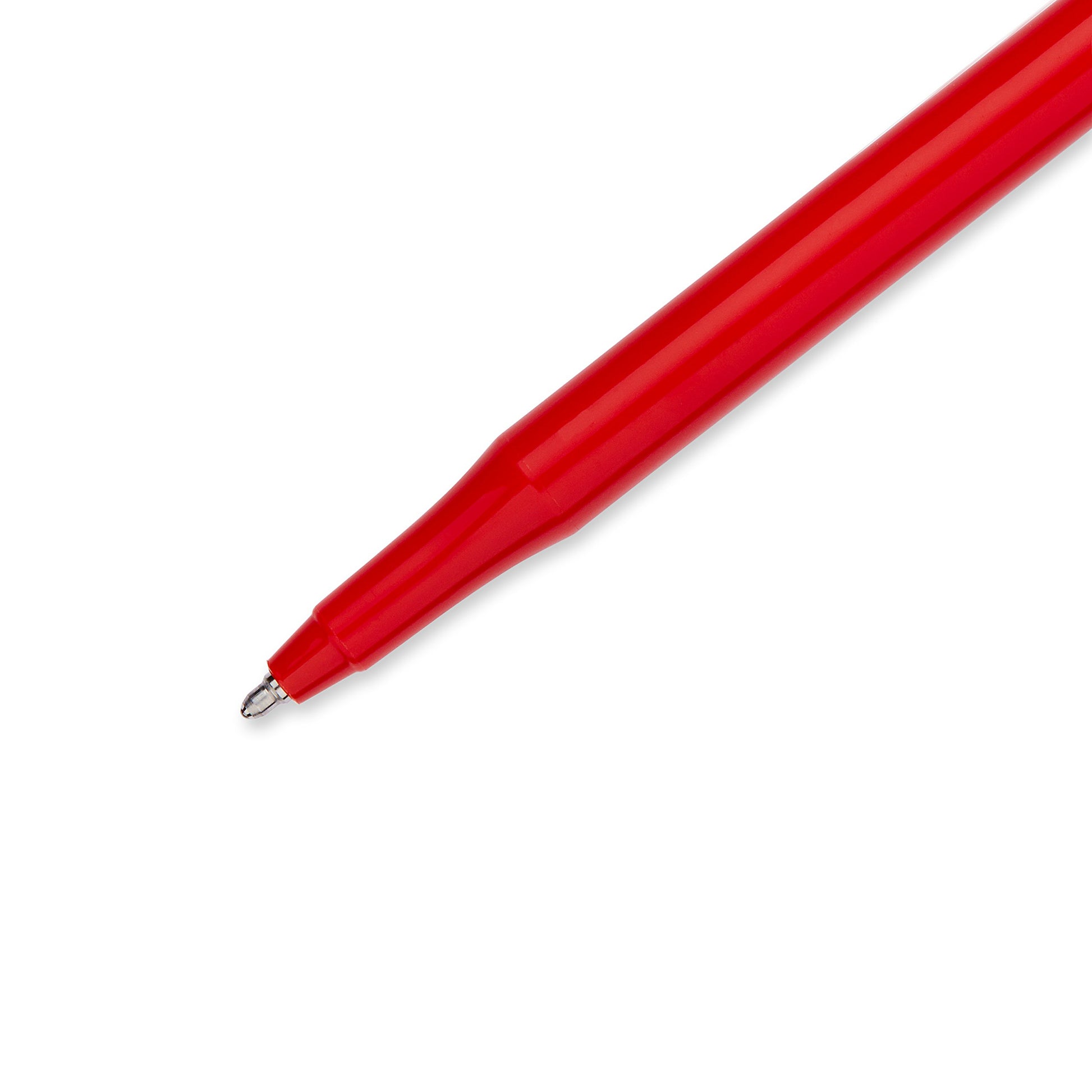 Paper Mate EraserMate Erasable Pen, Medium Point, Red, Box of 12