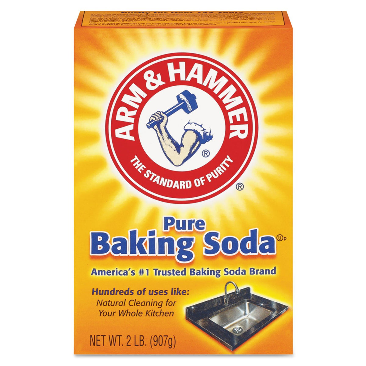 Baking Soda, 2lb Box, 12/carton