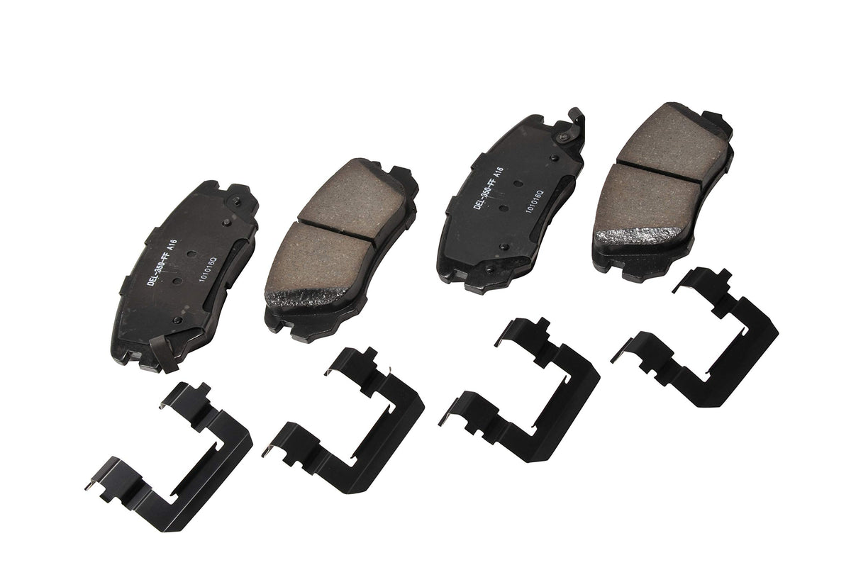 ACDelco Gold 17D1421CH Ceramic Front Disc Brake Pad Set