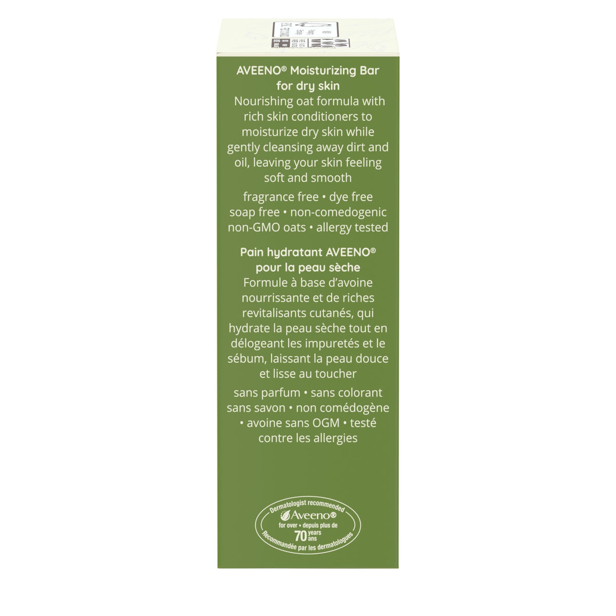 AVEENO Naturals Moisturizing Bar for Dry Skin 3.50 oz