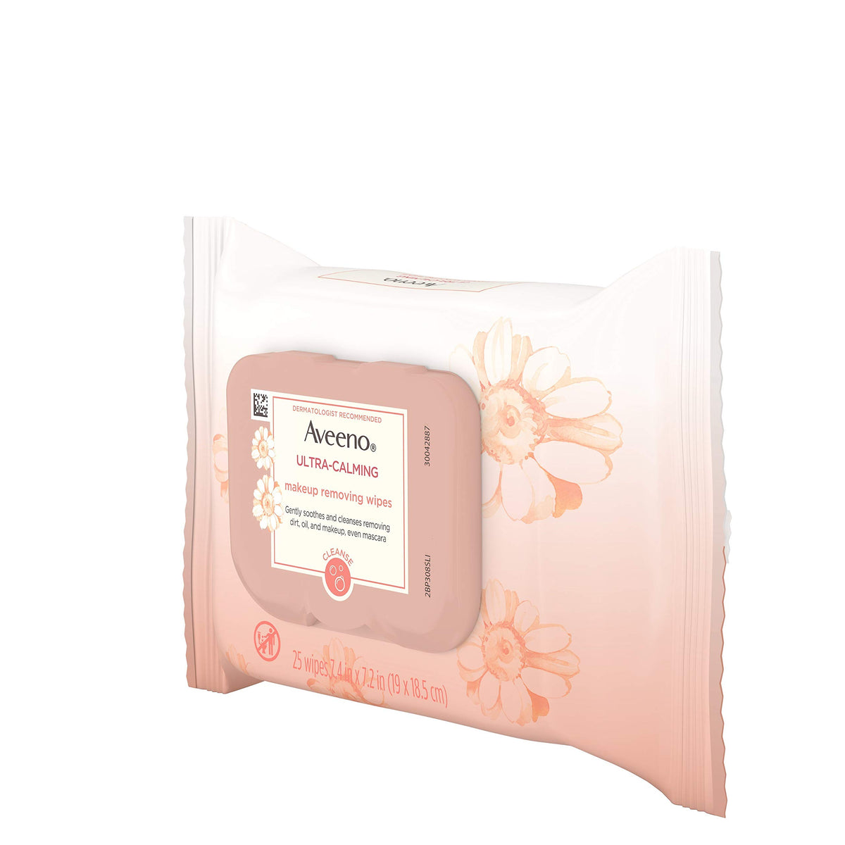 AVEENO Active Naturals Ultra-Calming Makeup Removing Wipes 25 ea