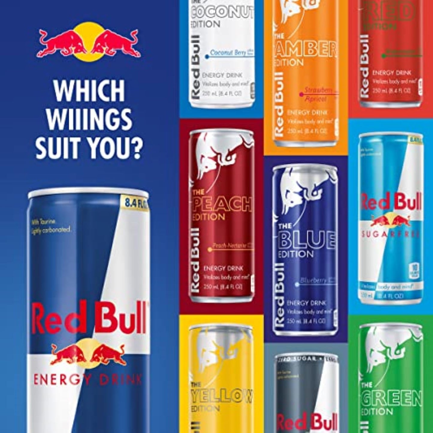 Red Bull Summer Edition Juneberry Energy Drink, 8.4 Fl Oz, 24 Cans