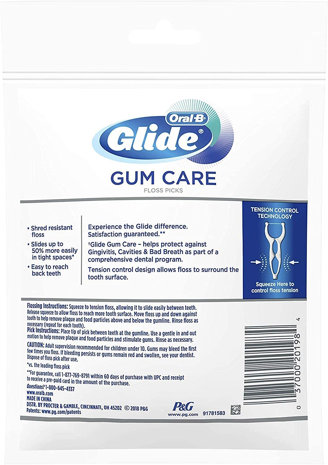 Glide Floss Picks, 30-Count Packages (Pack of 2) by Glide