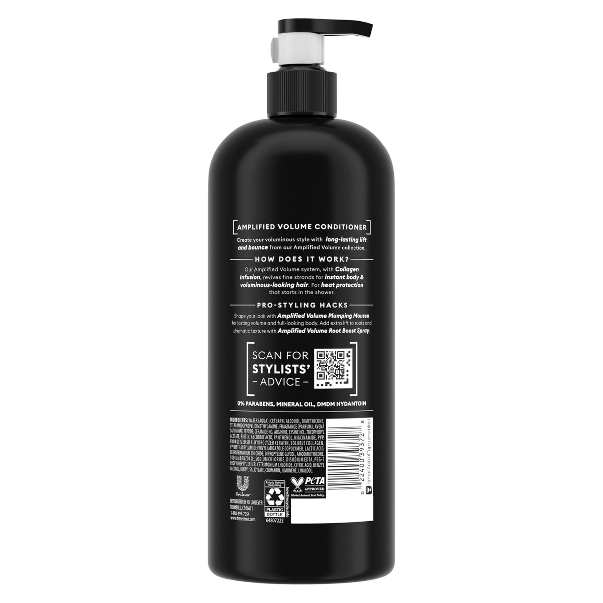 TRESemmé 24 Hour Volume Conditioner For Fine Hair Formulated With Pro Style Technology 28 Fl Oz