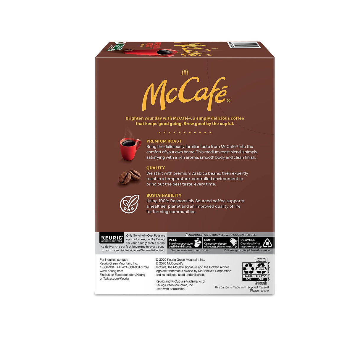 McCafe Premium Roast K-Cup, 24/bx