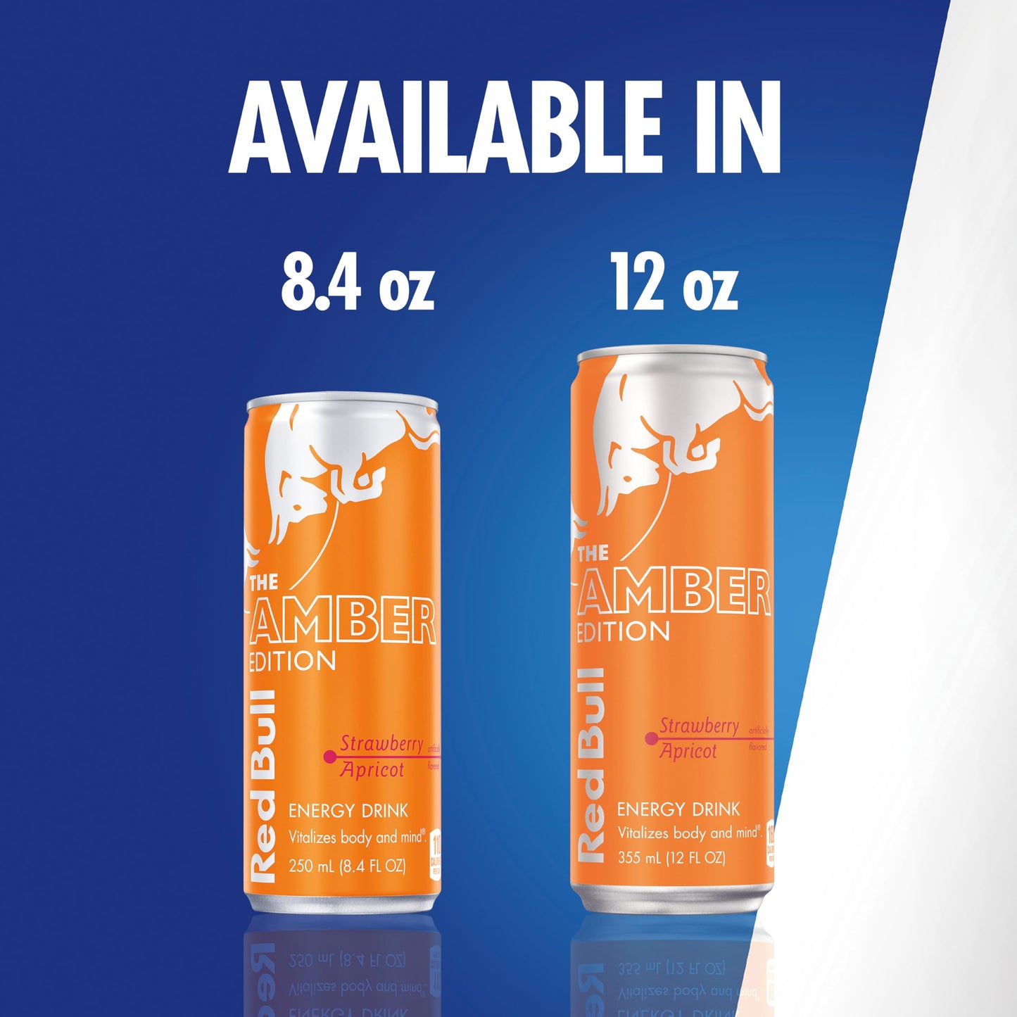 Red Bull Amber Edition Strawberry Apricot Energy Drink, 8.4 Fl Oz, 24 Cans