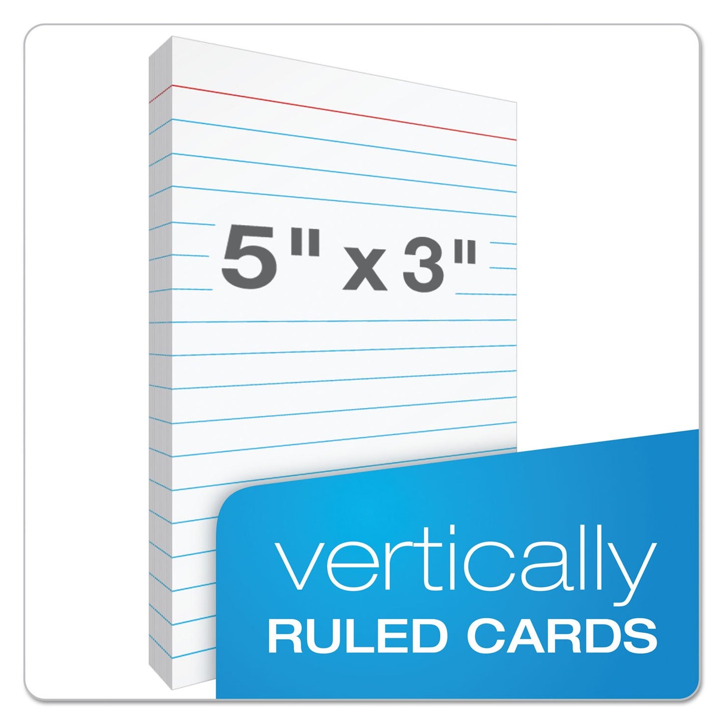 Oxford At-Hand Note Card Case, 3" x 5" Size, Black, Includes 25 Ruled Index Cards (63519)