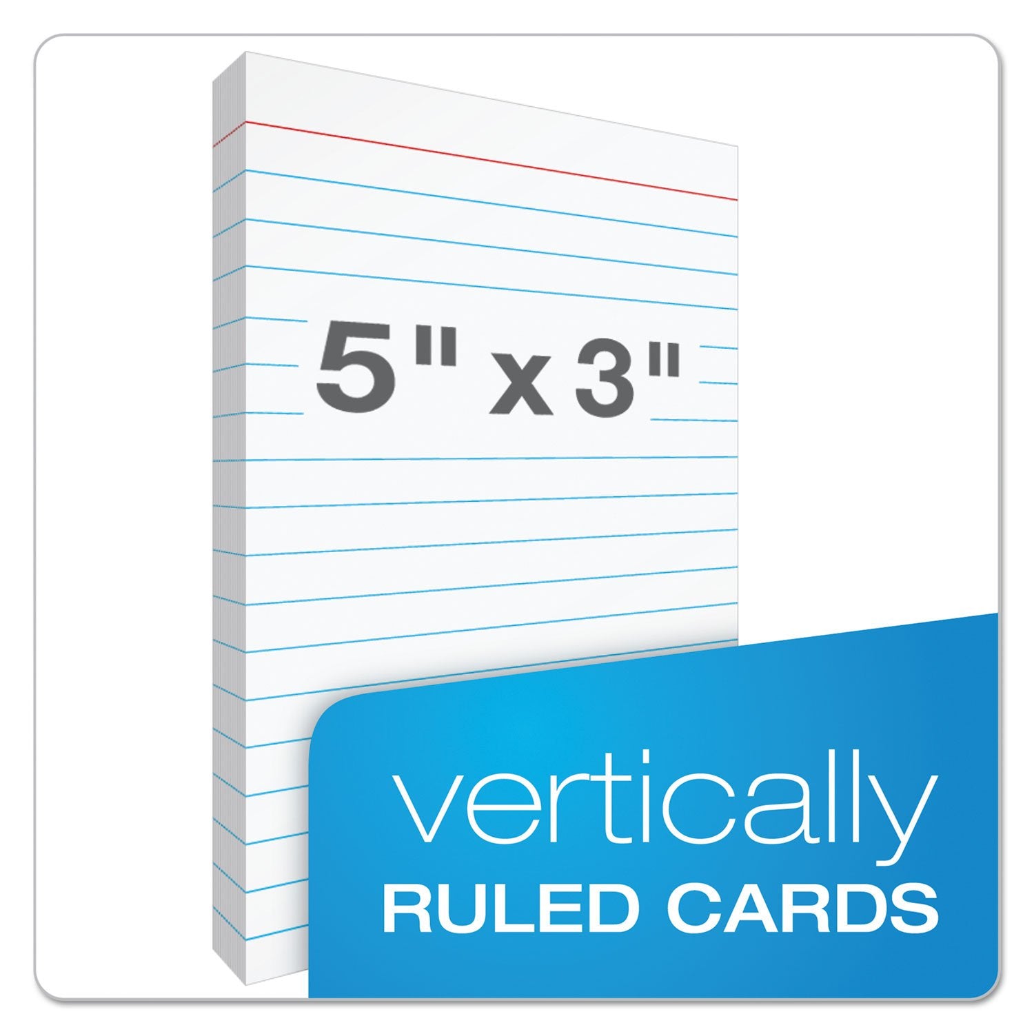 Oxford At-Hand Note Card Case, 3" x 5" Size, Black, Includes 25 Ruled Index Cards (63519)