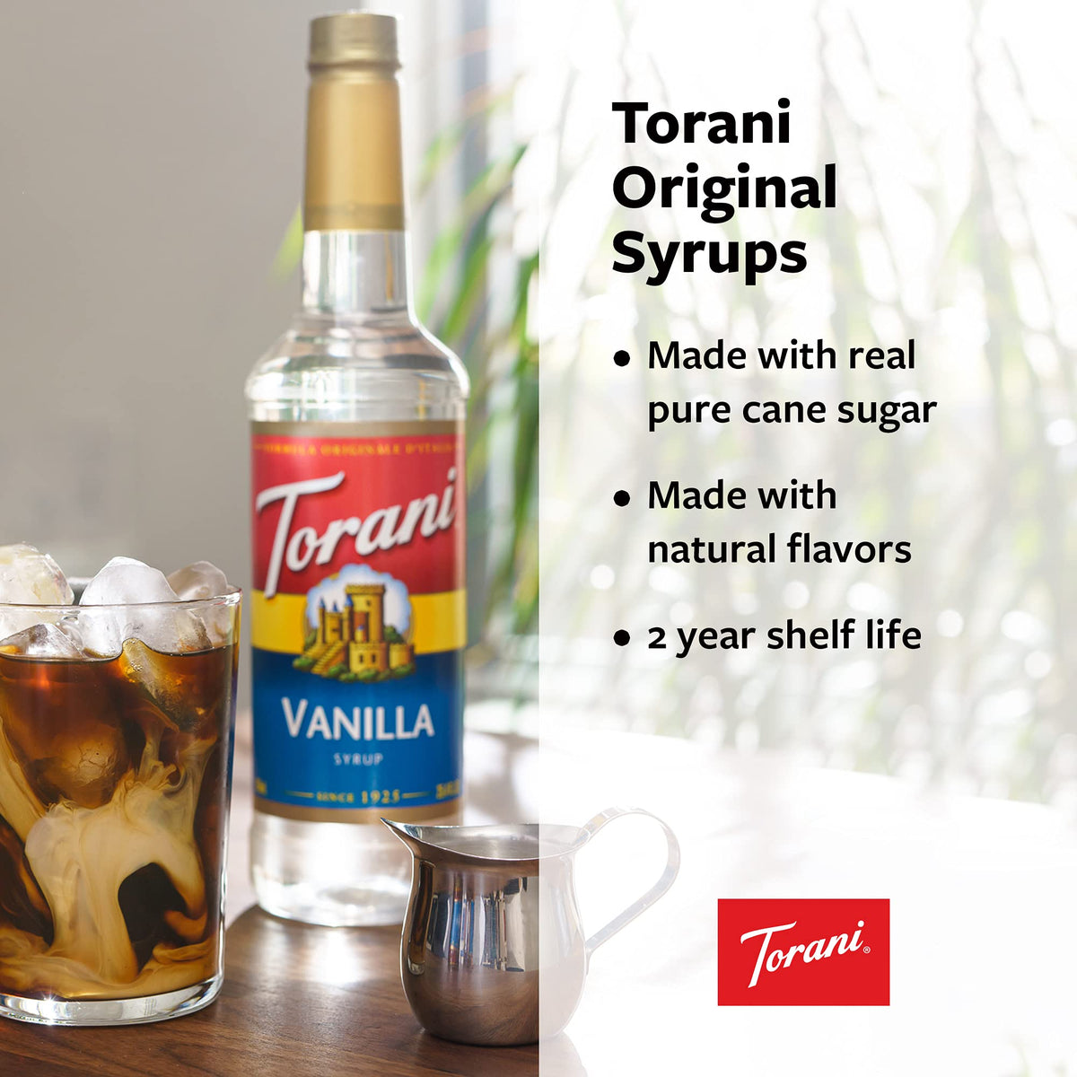 Torani Syrup, Almond, 12.7 Ounce Bottle