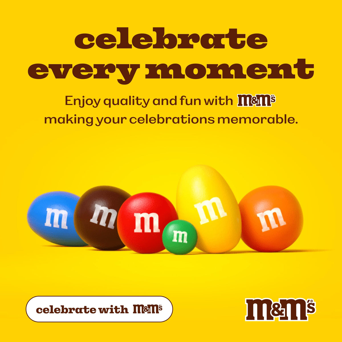 M&M'S World Gender Reveal Milk Chocolate Candy 2lb Bag with Light Blue and Pink M&M'S for Baby Showers Gender Reveal Parties and New Baby Favors