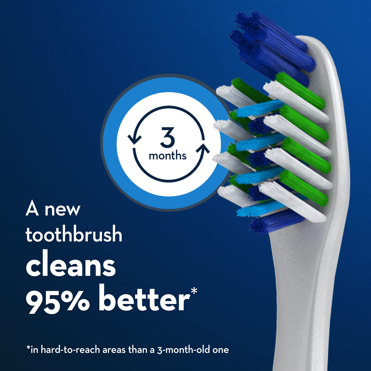 Oral-B CrossAction Max Clean Manual Toothbrush, Soft, 4 Count