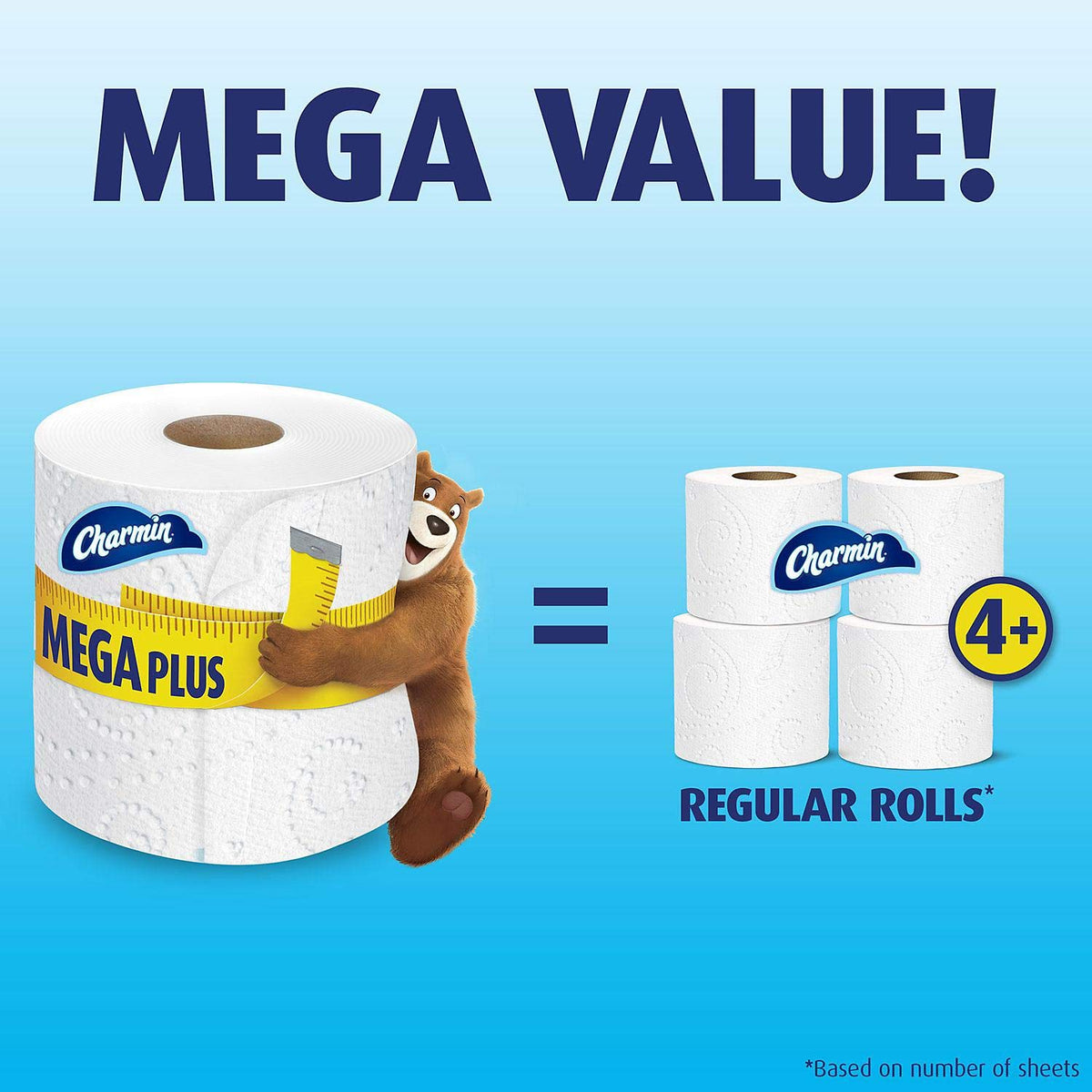 Charmin Ultra Strong Toilet Paper 24 Mega Plus Roll