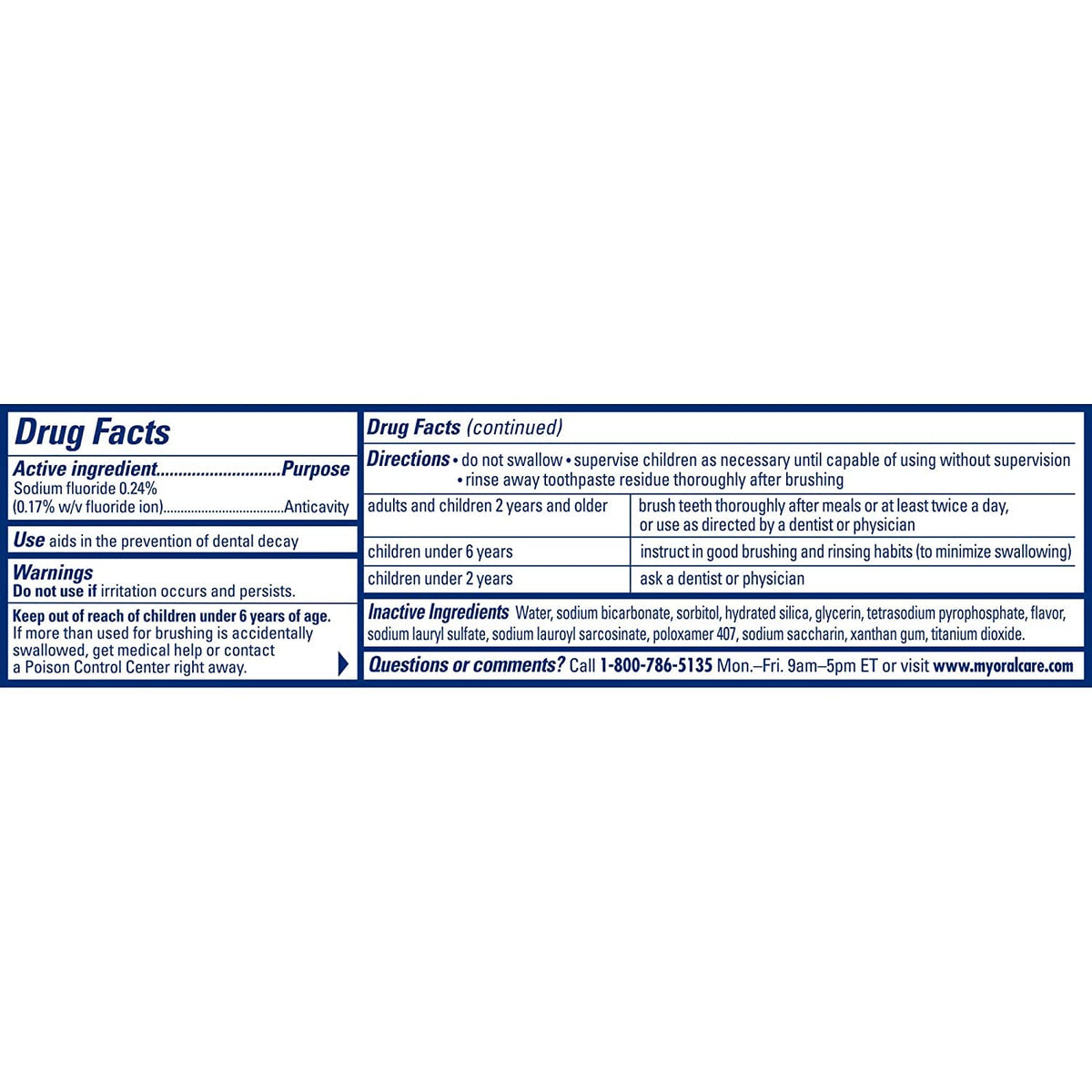 ARM & HAMMER Complete Care Fluoride Anticavity Toothpaste, Fresh Mint 6 oz (Pack of 12)
