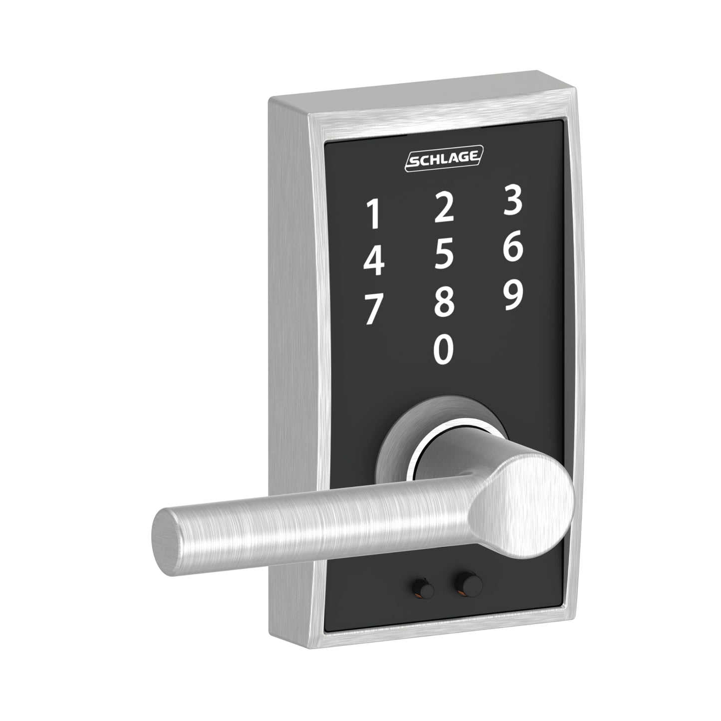 SCHLAGE Touch Century Lock with Broadway Lever (Satin Chrome) FE695 CEN 626 BRW
