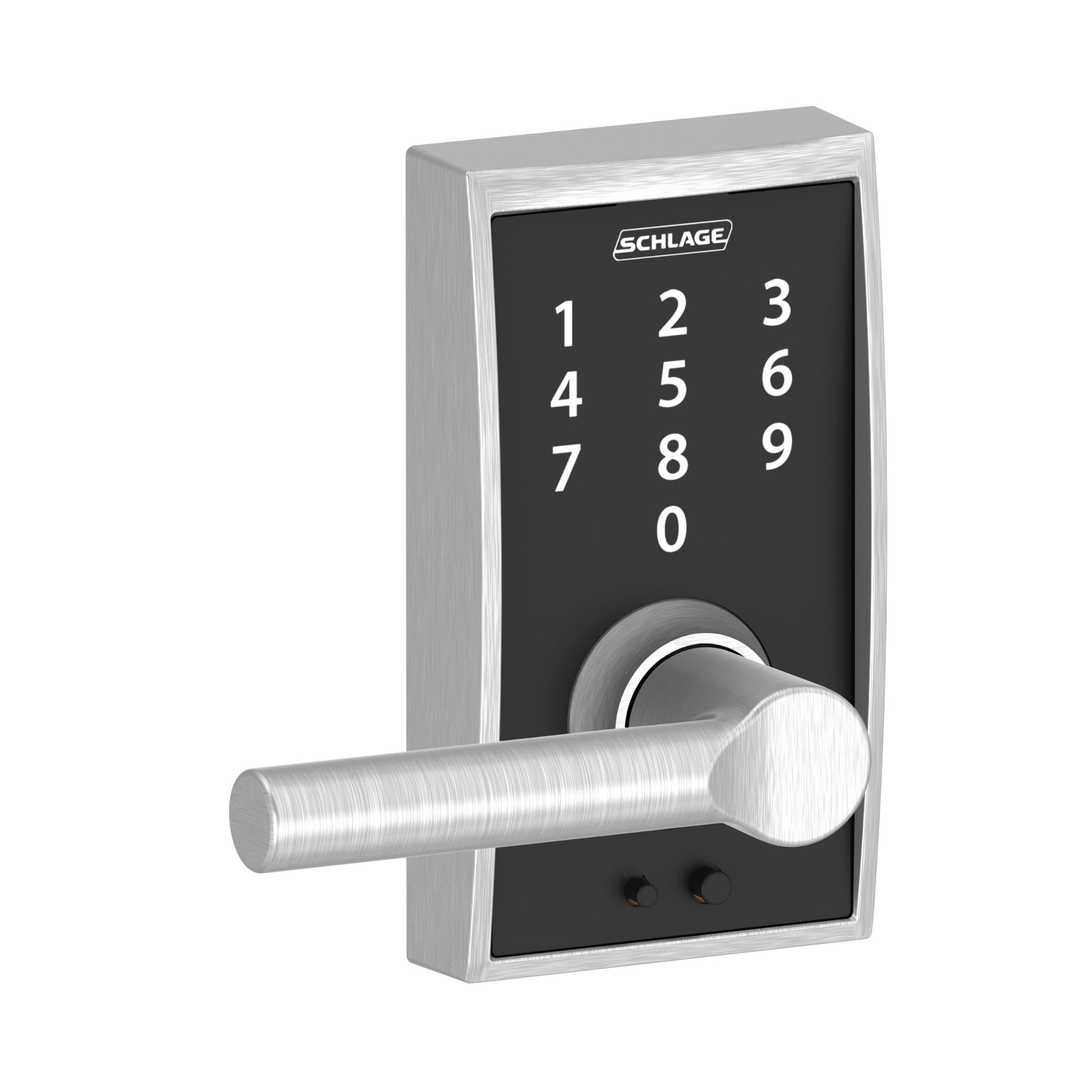 SCHLAGE Touch Century Lock with Broadway Lever (Satin Chrome) FE695 CEN 626 BRW